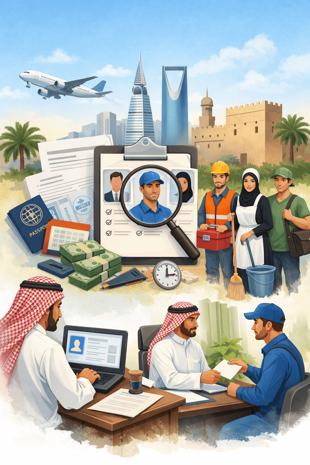 ضوابط الاستقدام البيان الدولي